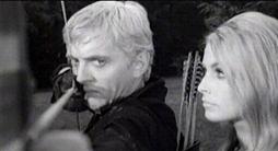 David Hemmings and Sharon Tate