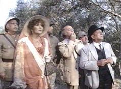 The cast of TEN LITTLE INDIANS