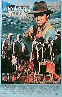 TEN LITTLE INDIANS poster artwork