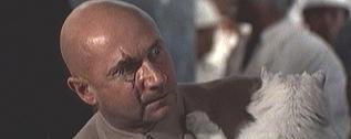 Blofeld receives an unpleasant surprise