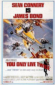 YOU ONLY LIVE TWICE US one-sheet