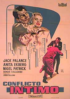 THE MAN INSIDE Spanish poster artwork